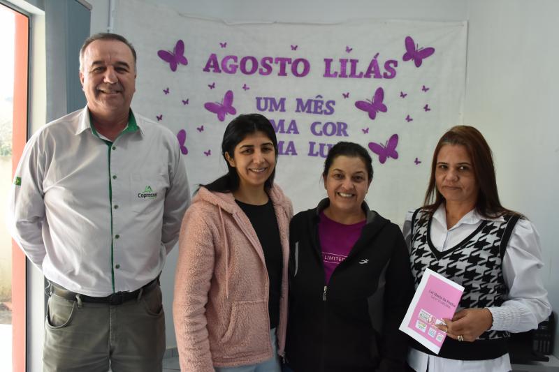 Câmara apoia campanha Agosto Lilás em Laranjeiras do Sul